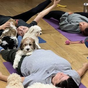 Puppy Yoga July